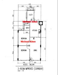 Blk 27 Toa Payoh East (Toa Payoh), HDB 3 Rooms #62438842